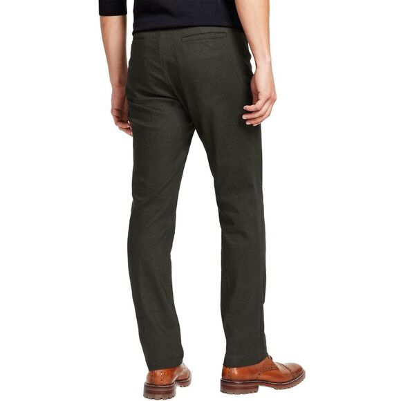 Tommy Hilfiger Mens Modern Fit Four-Pocket Twill Pants 40W x 30L Olive - NWT $95 - Picture 2 of 5